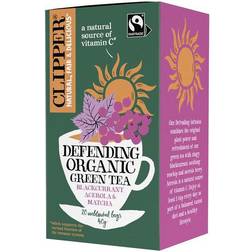 Clipper Defending Organic Green Tea 40g 20st