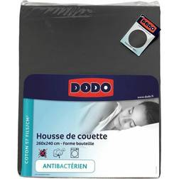 Dodo Anthrazit 240 Bettbezug Grau