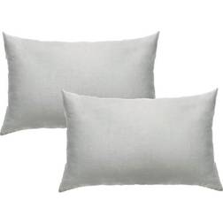 Highams 2 Housewife 2 Soft Polycotton Housewife Pillow Case Silver, Grey