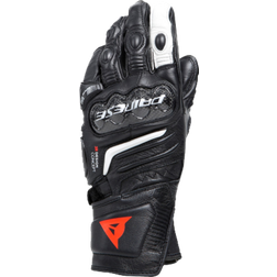 Dainese MC-Handsker Carbon Lang Dame, Sort/Hvid