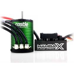 Castle Creations MAMBA X Sensor ESC 25,2V WP och 1406-5700KV Combo