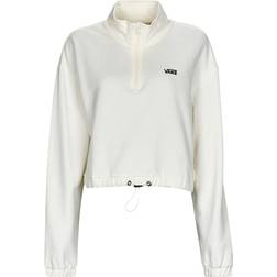 Vans Marshmallow Left Chest Half Zip Sweatshirt