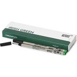 Montblanc 2 Rollerball Refills Irish Green
