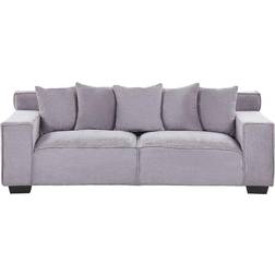 Beliani Corduroy Sofa 200cm 3 Seater