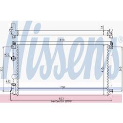 Kylare, motorkylning NISSENS 63819