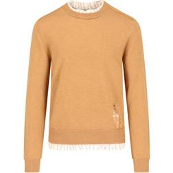 Maison Margiela 'Distressed' Sweater Beige