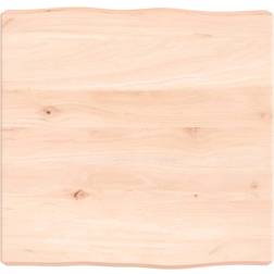 vidaXL 40x40x6 ubehandlet massivt Bordplade
