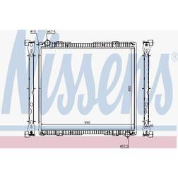 Kylare, motorkylning NISSENS 64067A