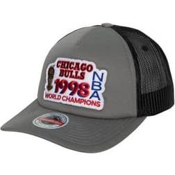 Mitchell & Ness Bulls 1998 Championship Trucker Dark, Unisex, Ropa, Sombreros y gorras