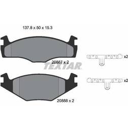 Textar Bremsbelagsatz, Scheibenbremse Vorderachse 2088707