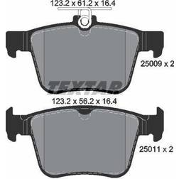 Textar Bremsbelagsatz, Scheibenbremse Hinterachse 2500901