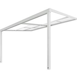 Home Deluxe Weiß Solis Terrassenüberdachung 390