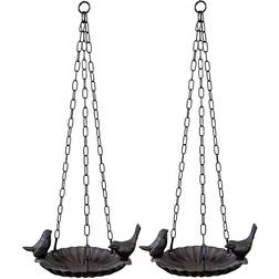 Selections Hanging Cast Iron Garden Wild Bird Bath