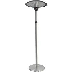 Lyfco Terrassvärmare med fjärrkontroll 2100W Silver