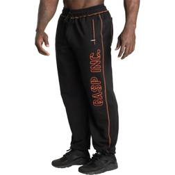 Gasp Division Sweatpant, Black/Flame