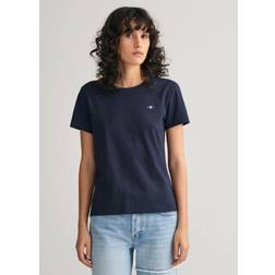 Gant Women Shield T-Shirt - Evening Blue