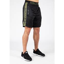 Gorilla Wear Atlanta Shorts, Black/Green