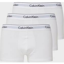 Calvin Klein Modern Cotton Stretch Trunk 3-Pack - White