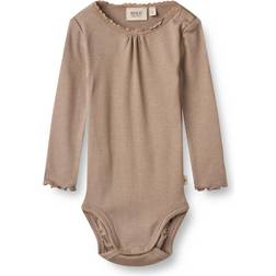 Wheat Lotta LS Rib Body - Soft Brown (9106i-007-3006)