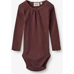 Wheat Lotta LS Rib Body - Aubergine (9106i-007-2118)