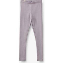 Wheat Lavender Maddy Rib Leggings-6 år