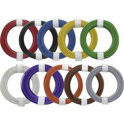 Donau Kupferschaltdraht-Set Ø 0,5 mm 10 x 10 m