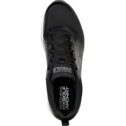 Skechers Men's Elite Arch Fit Waterproof Golf Shoe Black/White Dot