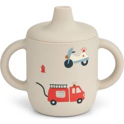 Liewood Neil Sippy Cup Emergency Vehicle/Sandy