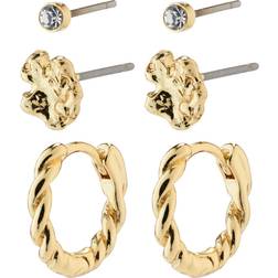 Pilgrim Emanuelle Earrings Smycken & klockor Dam Guld