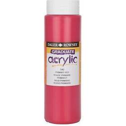 Canson Daler-Rowney Graduate Acrylic 500ml Bottle Primary Red