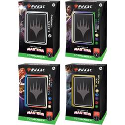 Wizards of the Coast Magic the Gathering Commander Masters Commander Deck Bundle 4 Decks