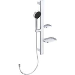 Ideal Standard Alu+ brusesæt Grå, Sølv