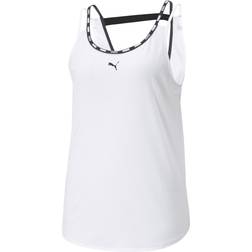 Puma Strong Triblend Tank White