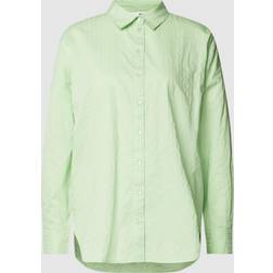 Selected Femme SELECTED FEMME Emma-Sanni LS Shirt Pistachio Green