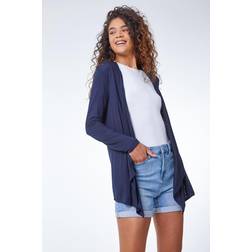 Roman Waterfall Front Jersey Cardigan