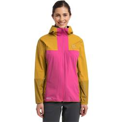 Haglöfs Women's L.I.M Alpha Hood Regenjacke Damen Ultra Pink Autumn Leaves