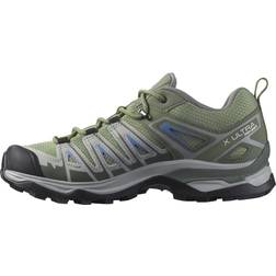Salomon X Ultra Pioneer Aero Climbing Shoe - Oil Green/Castor Gray/Amparo Blue