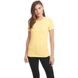 Next Level Ladies Boyfriend T-Shirt VIBRANT YELLOW