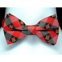 Eagles Wings Men's Black Maryland Terrapins Repeat Bow Tie