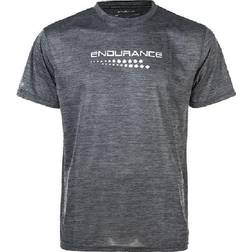 Endurance Portofino M S/S Performance Tee - Black