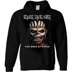 ROCK OFF Iron Maiden Souls Mens Hoodie: iron maiden hoodie souls hooded top black jumper new