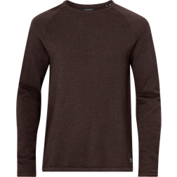 Jack & Jones Pullover Herren Baumwolle braun meliert