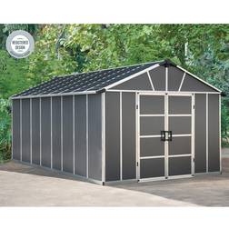 B&Q Palram - Canopia Yukon 11X17.2 Apex (Gebäudefläche )