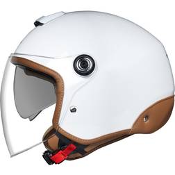 Nexx Y.10 Sunny Jethelm - White/Brown