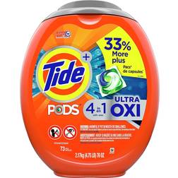 Tide 4 in 1 Ultra Oxi Laundry Detergent 73 Pods