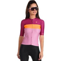 Castelli Women's Aero Pro Jersey Pink/Coral Flash/Magenta