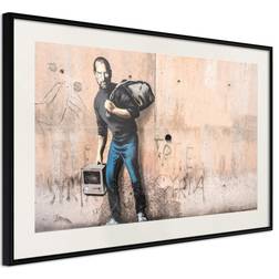 Artgeist Inramad Tavla Banksy: The Son of a Migrant Poster