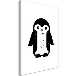 Artgeist Funny Penguin Lodret Billede