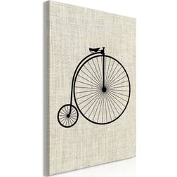 Artgeist Vintage Bicycle Lodret Ramme