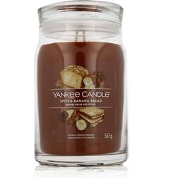 Yankee Candle Spiced Banana Bread Signature Large Scented Candle